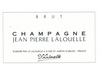 Capsule de champagne Lalouelle  N°2 NOIR ET BLANC 